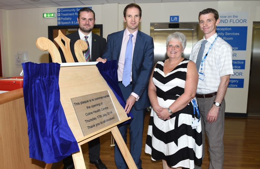 Colne Health Centre Opening