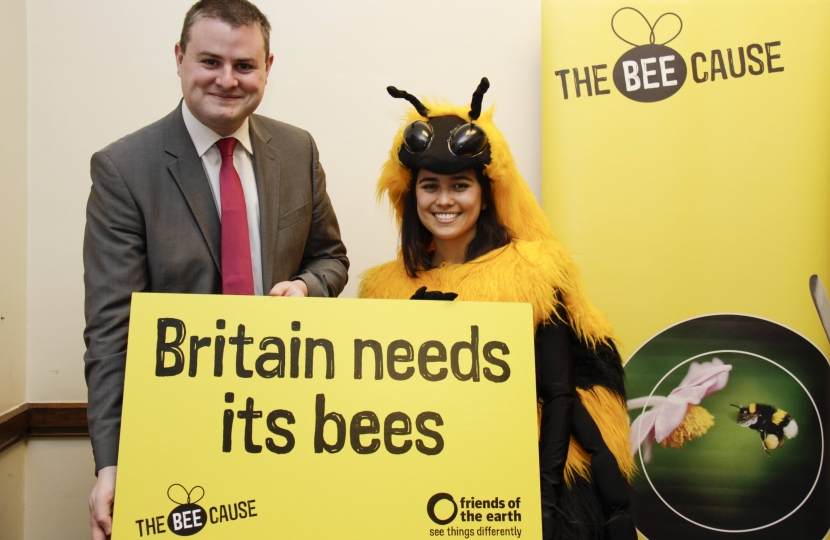 Andrew Stephenson MP backing British Bees