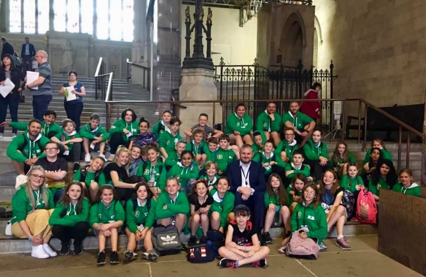 Pupils & Staff from Barrowford Primary School recent visit to Westminster