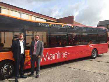 Andrew with Mainline Bus